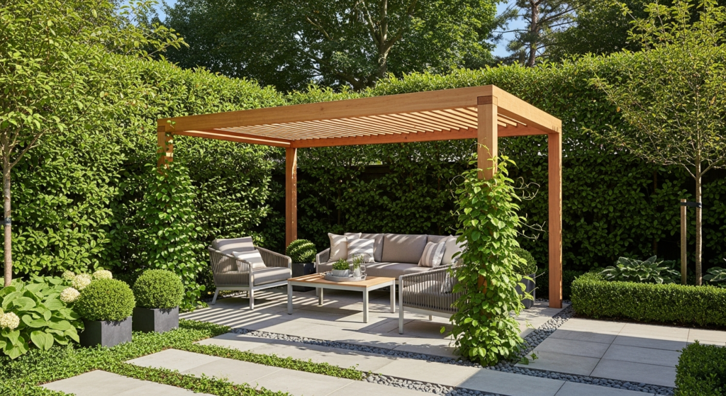 privacy in de tuin