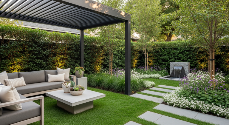 privacy in de tuin