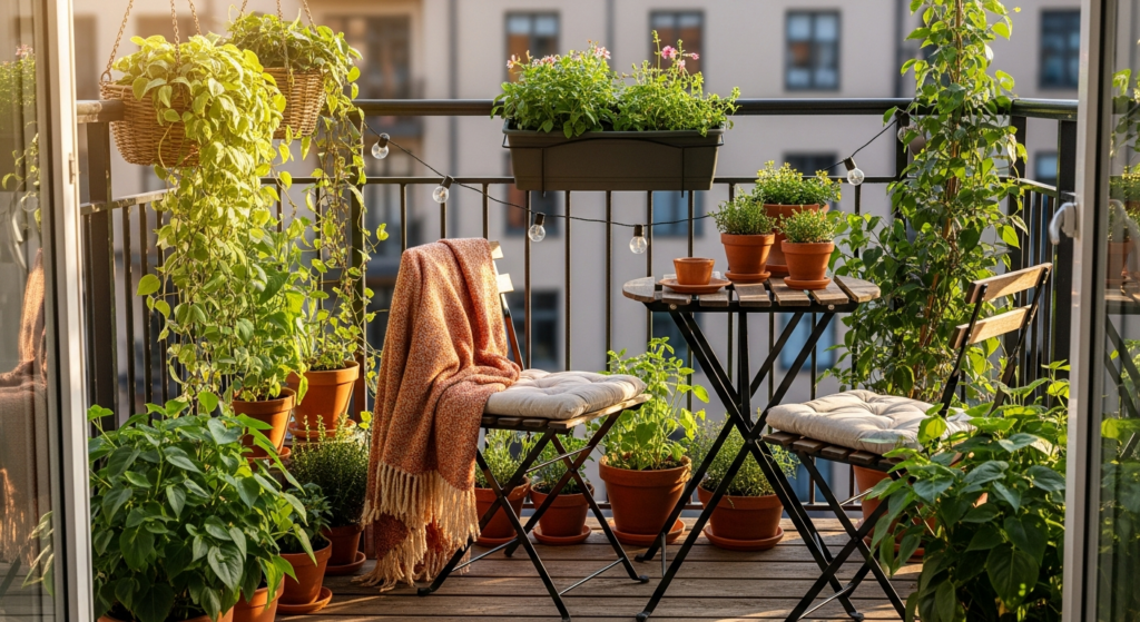 balkon inrichten